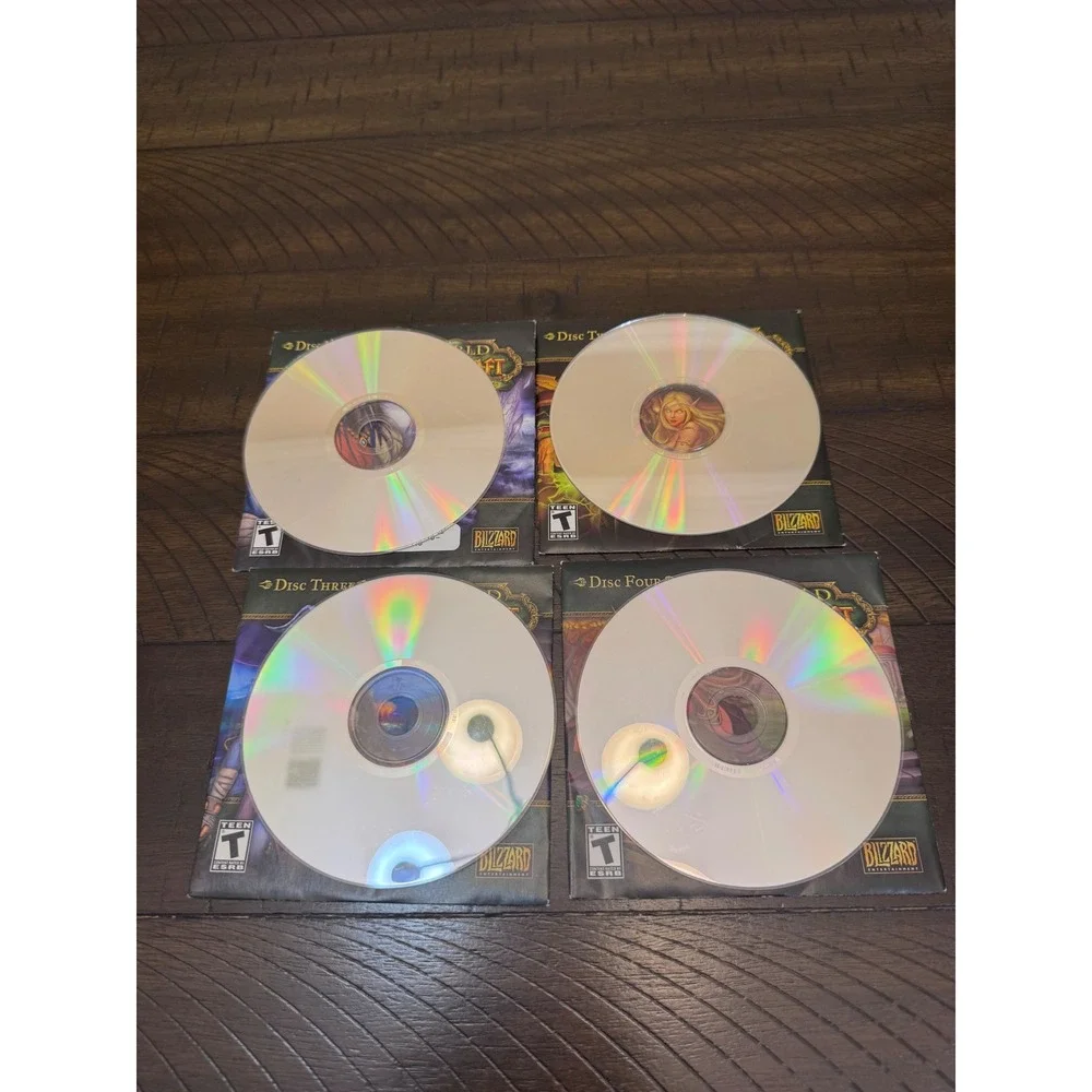 World of Warcraft The Burning Crusade PC Mac Expansion Set 4-Disc Box‎